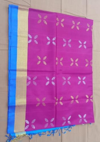 SOFT SILK SAREE WITH BLOUSE